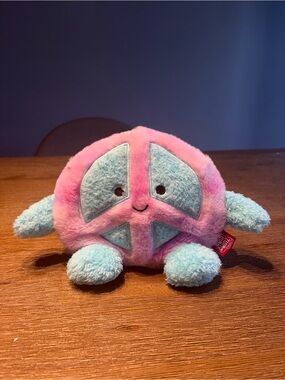 BUM BUMZ - Retro Peace Sign - Pink and Light Blue!